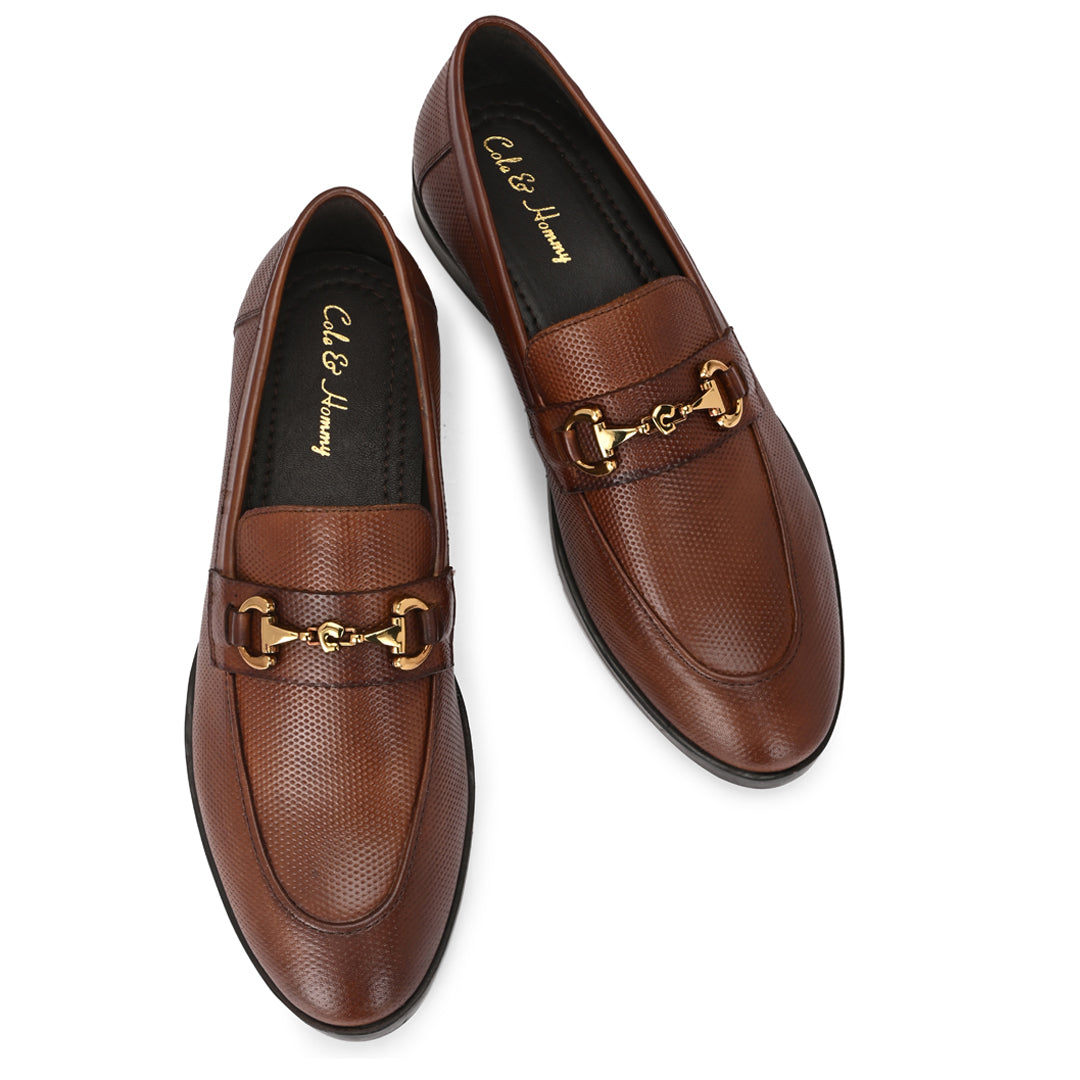 Men's Tan Crust Leather Loafer