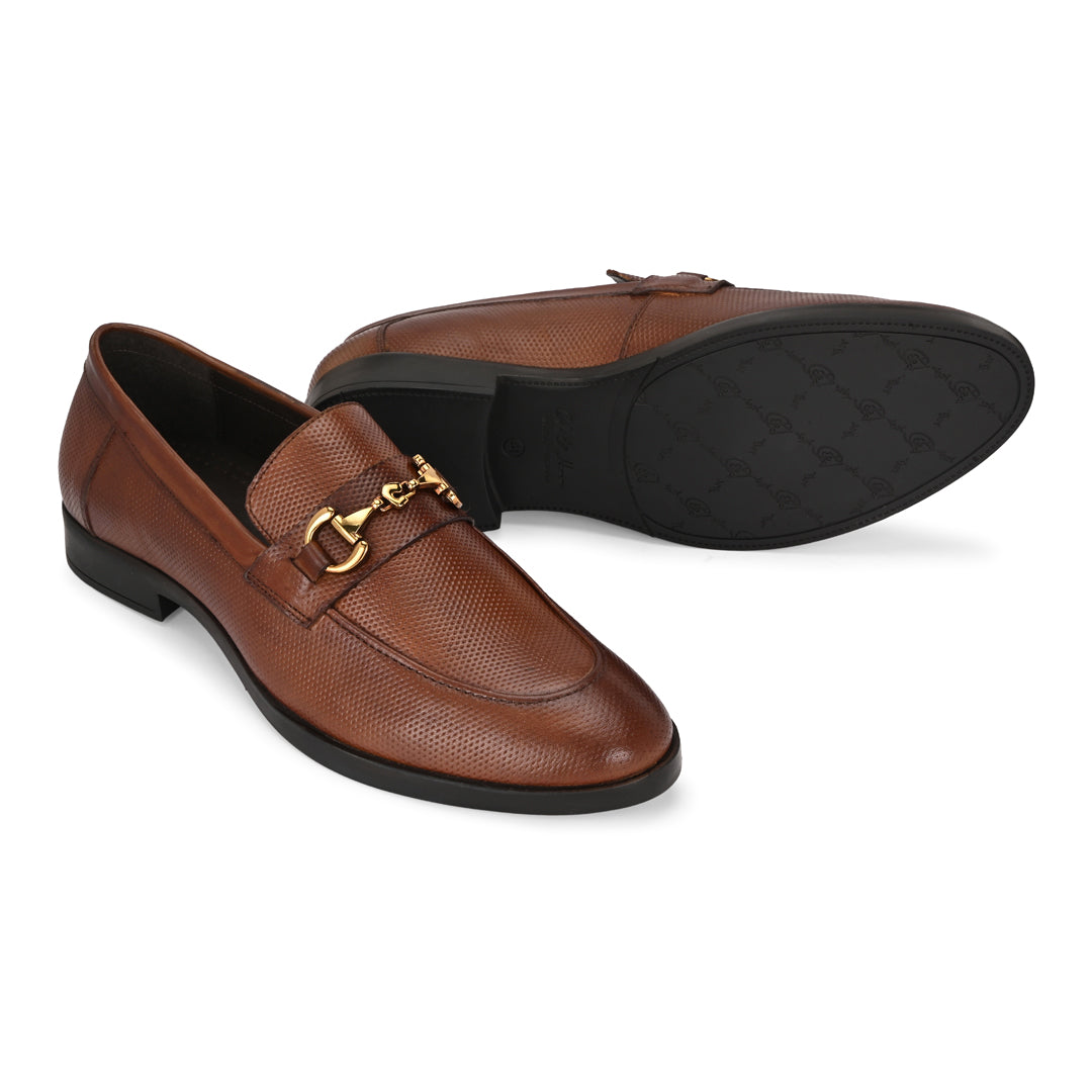Men's Tan Crust Leather Loafer