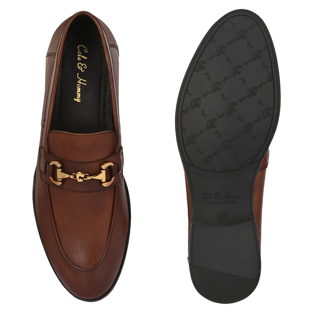 Men's Tan Crust Leather Loafer