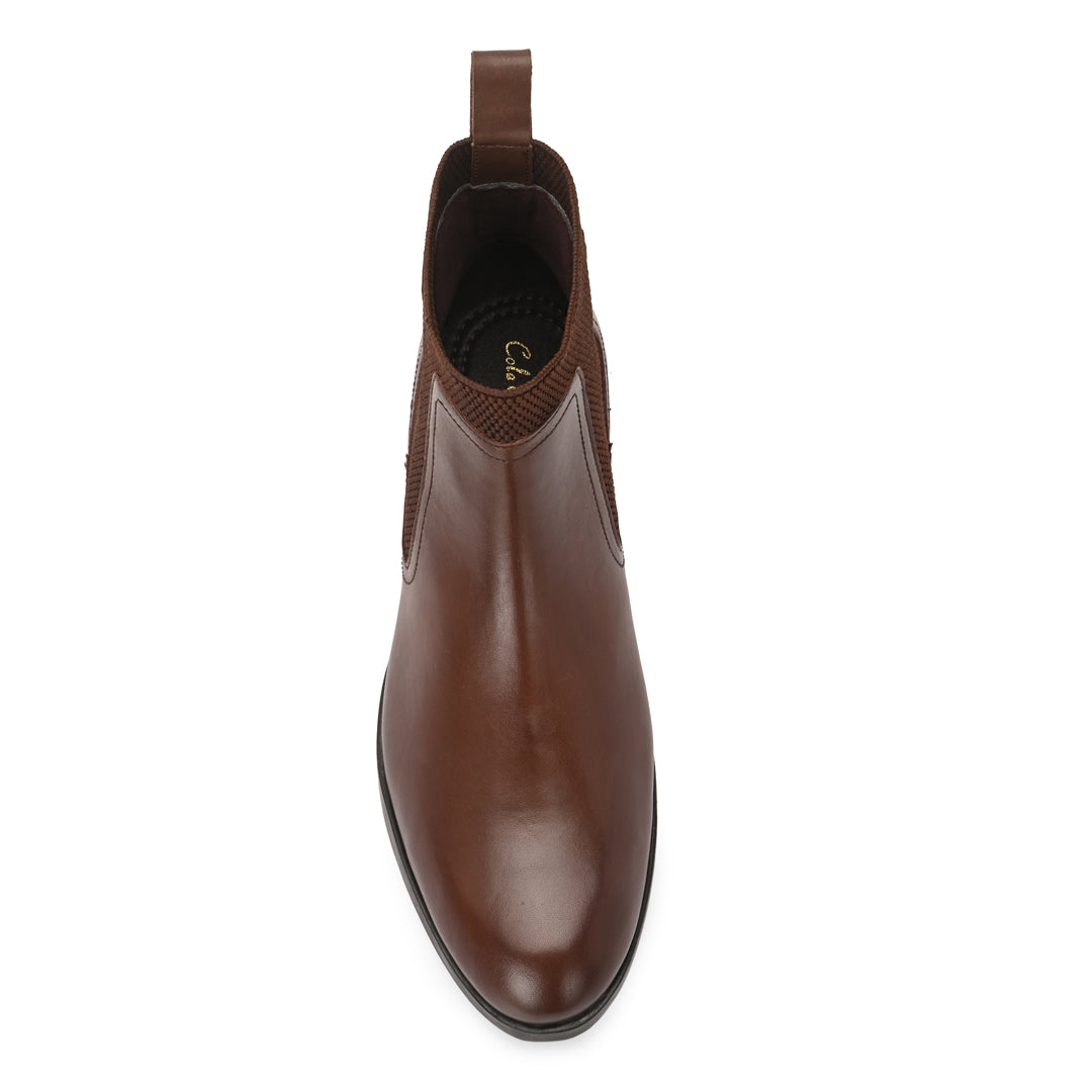 Premium Brown Chelsea Boots for Men