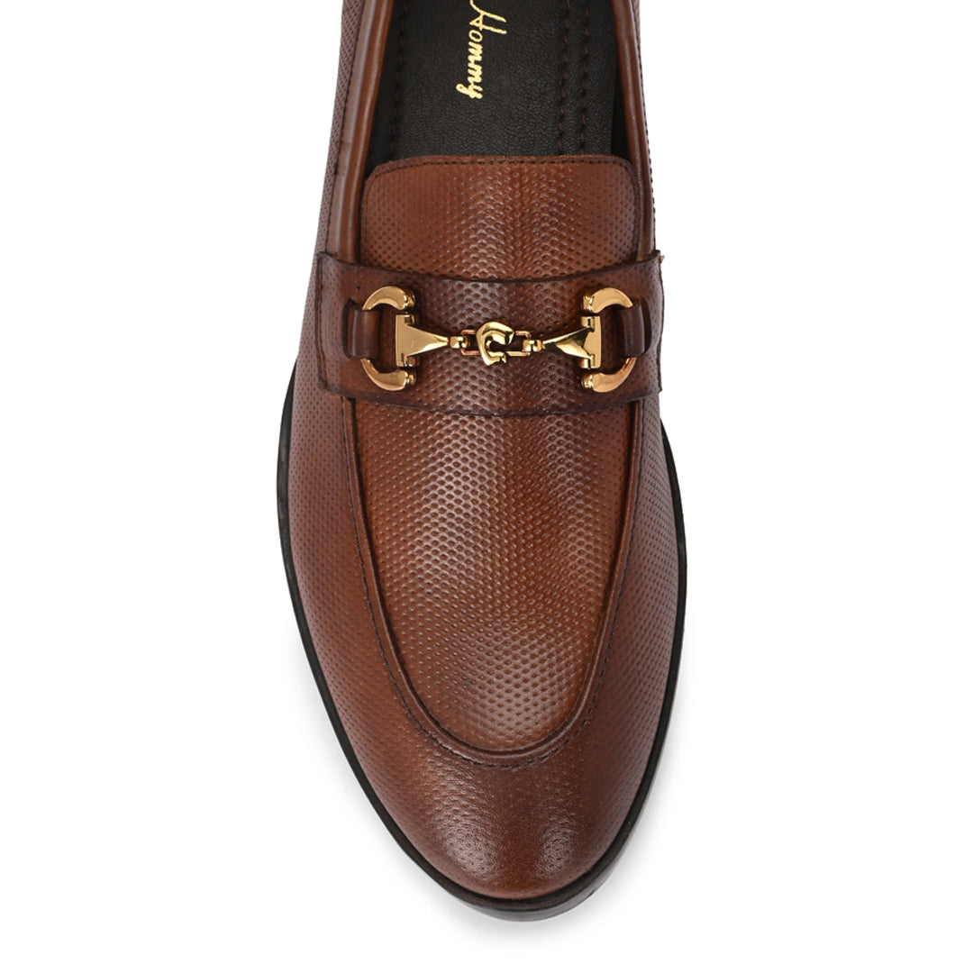 Men's Tan Crust Leather Loafer