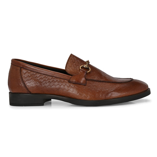 Tan Crust Leather Men's Premium Loafer