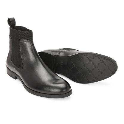 Premium Black Chelsea Boots for Men