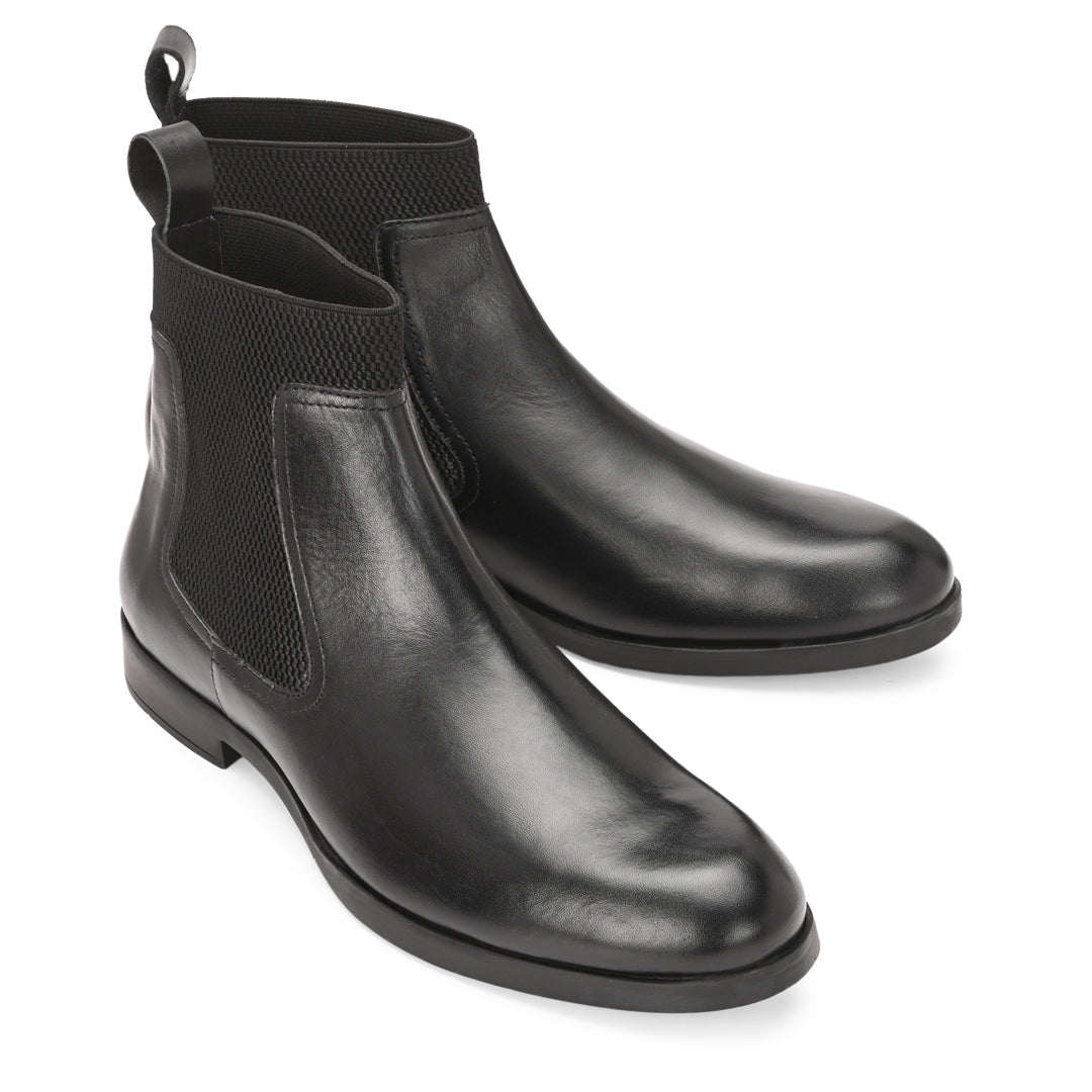 Premium Black Chelsea Boots for Men