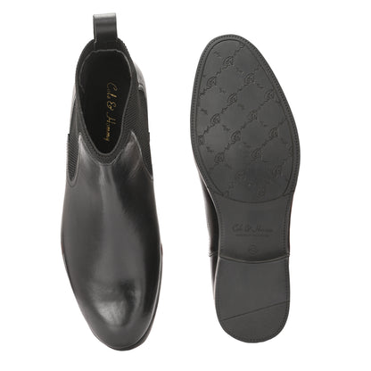 Premium Black Chelsea Boots for Men