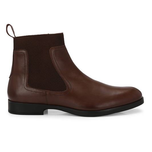 Premium Brown Chelsea Boots for Men